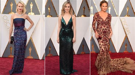 Oscars Red Carpet Fashion Trends And Hits And Misses Abc7 Los Angeles