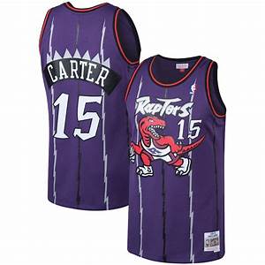 Mitchell Ness Vince Carter Toronto Raptors Purple Big Hardwood