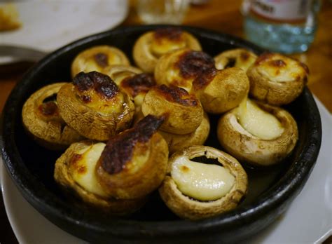 Georgian Oven Baked Mushroom with Garlic Butter and Cheese | Pirosmani ...