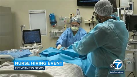 Providence St Joseph Hospital Hopes Hiring Event Helps With Nursing