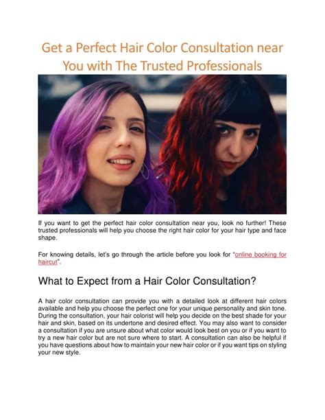 Ppt Hair Color Consultant Near Me Powerpoint Presentation Free