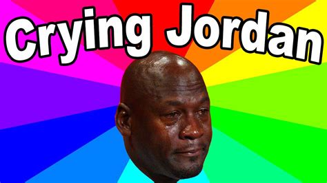 Crying jordan, crying mj, or crying michael jordan is an internet meme in which an image of nba hall of famer michael jordan crying is superimposed on images of athletes or others who have suffered misfortune. A List of the Best Sports Memes - Crying Jordan and The ...