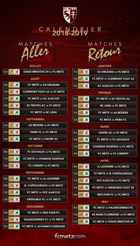 While today's unveiling confirms earlier leaks about club looking to change their look, but it's very different from the alleged leak that first appeared earlier. Le calendrier 2018-2019 des Grenats ! | Football Club de ...