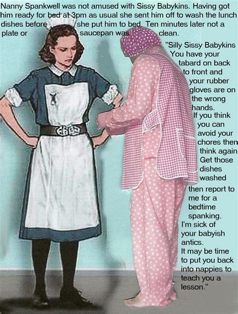Time For Spankings Bed And Pyjamas Nanny Spankwell Insists On Pink