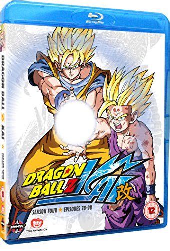 Unlike the dragon ball z remastered sets, the dragon ball gt remastered season sets are presented in a 4:3 full frame and come with 5 discs rather than 6. Dragon Ball Z KAI Season 4 (Episodes 78-98) (Blu-ray) Pla... https://www.amazon.co.uk/dp ...