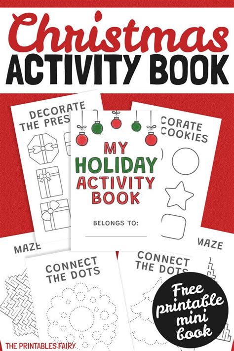 Free Printable Christmas Activity Books Pdf