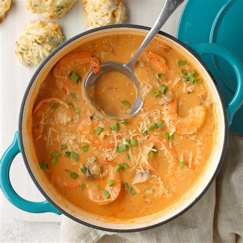 Creamy Seafood Bisque Recipe How To Make It Taste Of Home