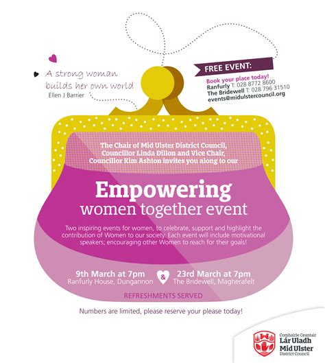 Empowering Women Together Events Cookstown Enterprise Centre
