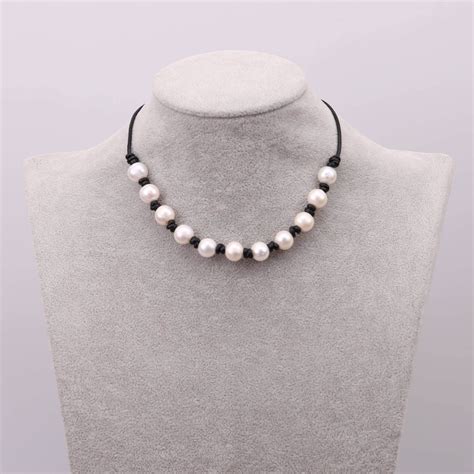 Freshwater Pearl Necklace Women Beaded Necklacegirls Etsy