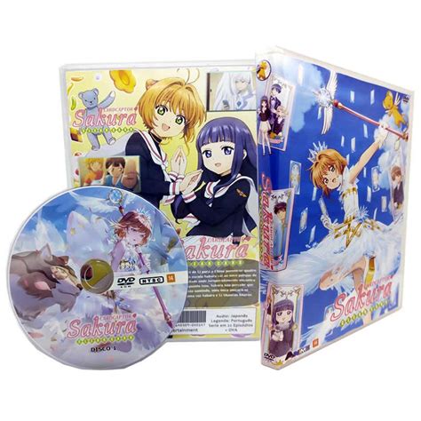 Dvd Sakura Card Captor Clear Card Hen Ova Leg Shopee Brasil