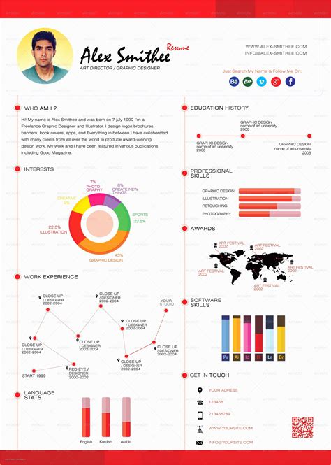 Free Infographic Templates For Word Of 40 Free Infographic Templates To