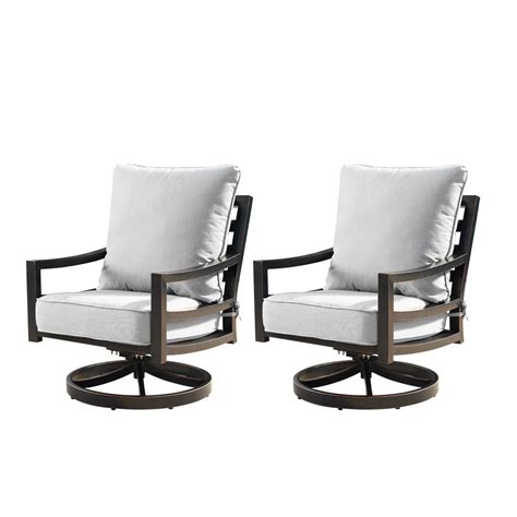Aluminum Swivel Rocker Patio Chairs Newport Cast Aluminum Outdoor