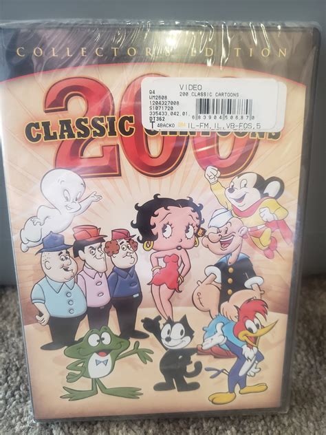 200 Classic Cartoons Collectors Edition 4 Disc Set Dryland Antiques