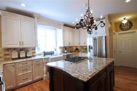 Maybe you would like to learn more about one of these? Henry | Transitional Kitchen With Accent Island