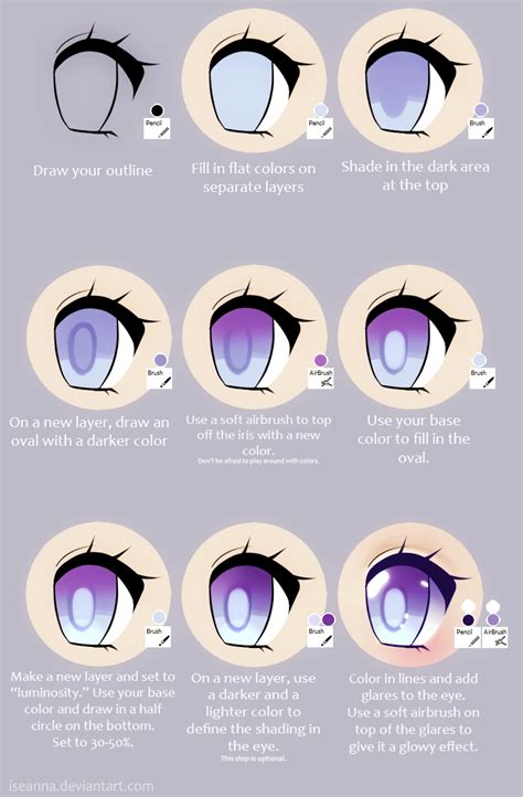 Anime Eyes Drawing Tutorial Idalias Salon