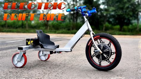 Build A 500w Electric Drift Bike V2 Trike Drifting Tutorial Youtube