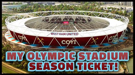 West ham united are prepared to pay for a huge police presence inside the london stadium to help to prevent a repeat of crowd disturbances. MY OLYMPIC STADIUM SEASON TICKET! WEST HAM 2016/17 - YouTube