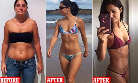 Melbourne Mum Of Two Transforms Her Body From Home Daily Mail Online