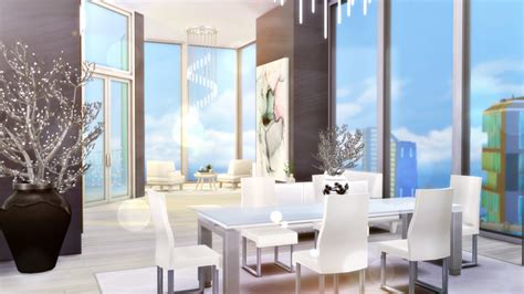 Sims 4 Luxury Apartment 888 Spire Apartments New Years Party Sims
