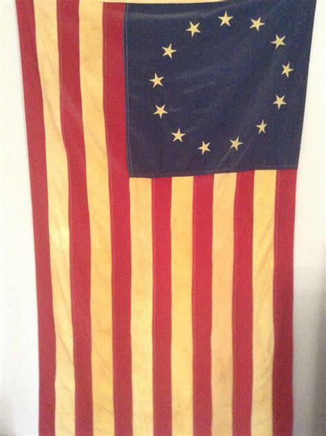 Original 13 Colonies United States Flag American Nationalism