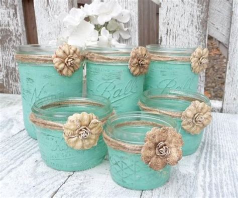 Creating a family and wedding considered one of the important moments in the life of two young people. 15 - RUSTIC MINT WEDDING - Shabby Chic Upcycled Country ...