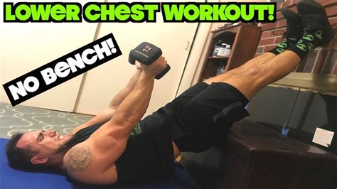 Intense 5 Minute Dumbbell Lower Chest Workout Youtube