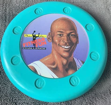 Michael Jordan McDonald’s Fitness Fun Challenge 1991 Frisbee | eBay