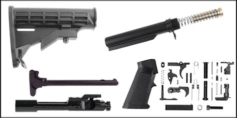 Stock Buffer Tube Kit Omega AR 15 M16 Carbine Mil Spec Buttstock