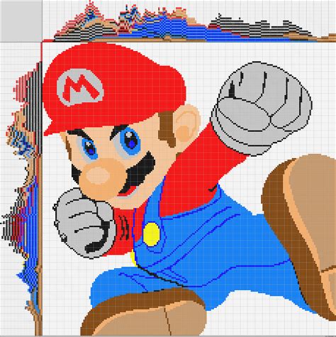 Colour Japanese crossword «Smash Ultimate 01»