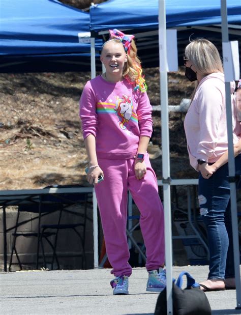 Jojo Siwa Filming A Music Video In La 06212021 Celebmafia