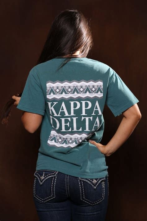 Kappa Delta Tribal Comfort Colors T Shirt Kappa Delta