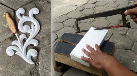 Cara Membuat Pisau Ukir Styrofoam Carving Knife Styrofoam Youtube