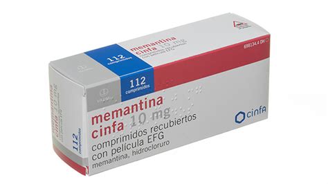 Memantina Cinfa Efg 10 Mg 112 Comprimidos Recubiertos Farmacéuticos