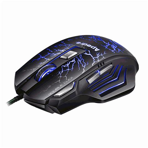 Apedra Imice A7 High Precision Gaming Mouse Led Four Color Controlled
