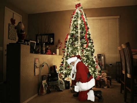 You Can Catch Santa Putting Presents Under The Tree In Your House Heres How