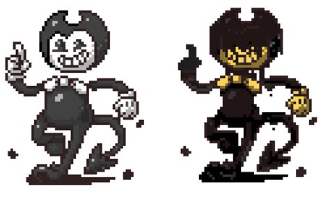 Bendy And Ink Bendy Pixel Art Maker