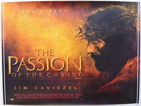 The Passion Of Christ Movie Poster Bapprestige