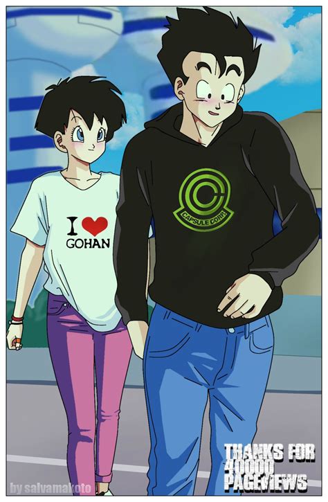 Gohan And Videl By Salvamakoto On DeviantART Dragon Ball Super Manga Dragon Ball Goku Anime