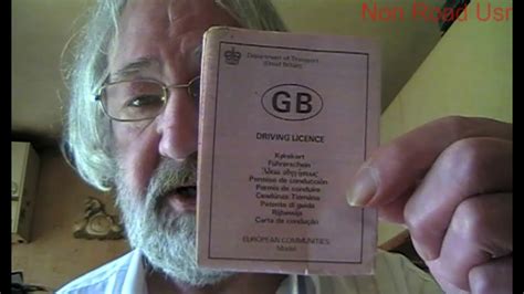 Paper Driving Licence And A Parking Sign Youtube