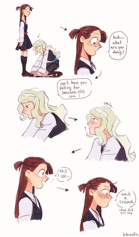 Diakko Bibis Art My Little Witch Academia Yuri Comics Lesbian Comic