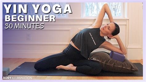 Beginner Yin Yoga Sequence Full Body With Props Minute Yin