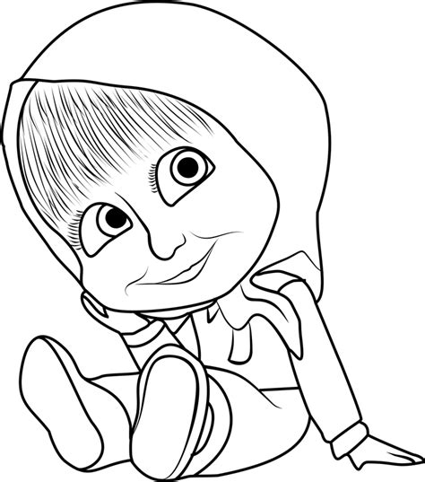 58 Printable Coloring Pages Masha And The Bear Best Hd Coloring Pages Printable