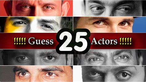 Bollywood Buff Challenge 25 Bollywood Actors Guess The Bollywood
