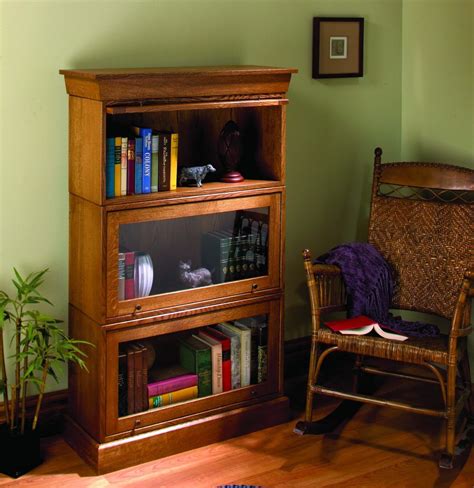 Barrister Bookcase Plans Free Woodworking Project Paper Plan To Build