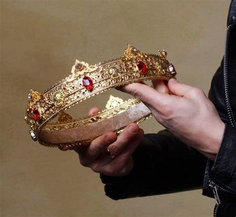 Lion Crown Red Crystals Crown Custom King Crown Mens Etsy In 2021