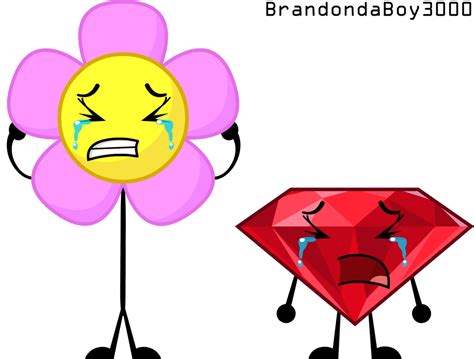 Flower And Ruby Crying By Brandondaboy3000 On Deviantart