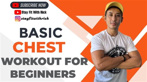 Basic Chest Workout For Beginners Stay Fit With Rick Youtube