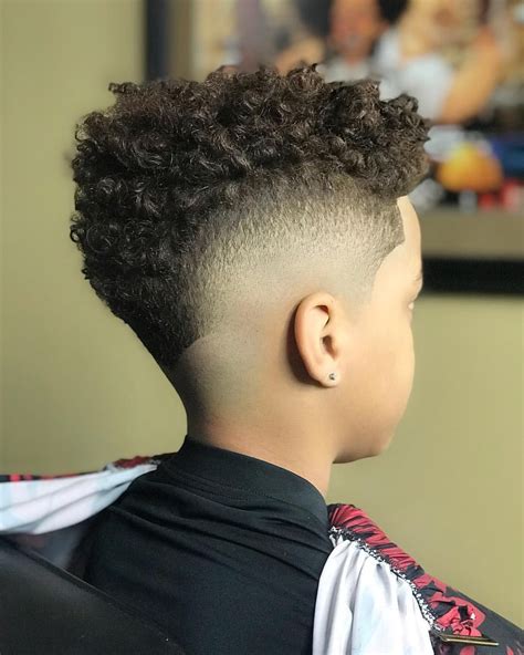 Curly Faded Up Kids Hair Cuts Little Boy Hairstyles Boys Haircuts