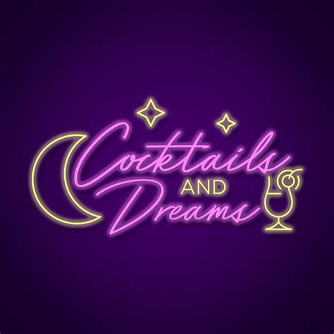 Cocktails And Dreams Neon Light Sign Designed By Neonize