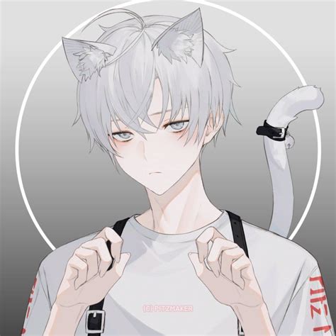 Cute Anime Cat Boy